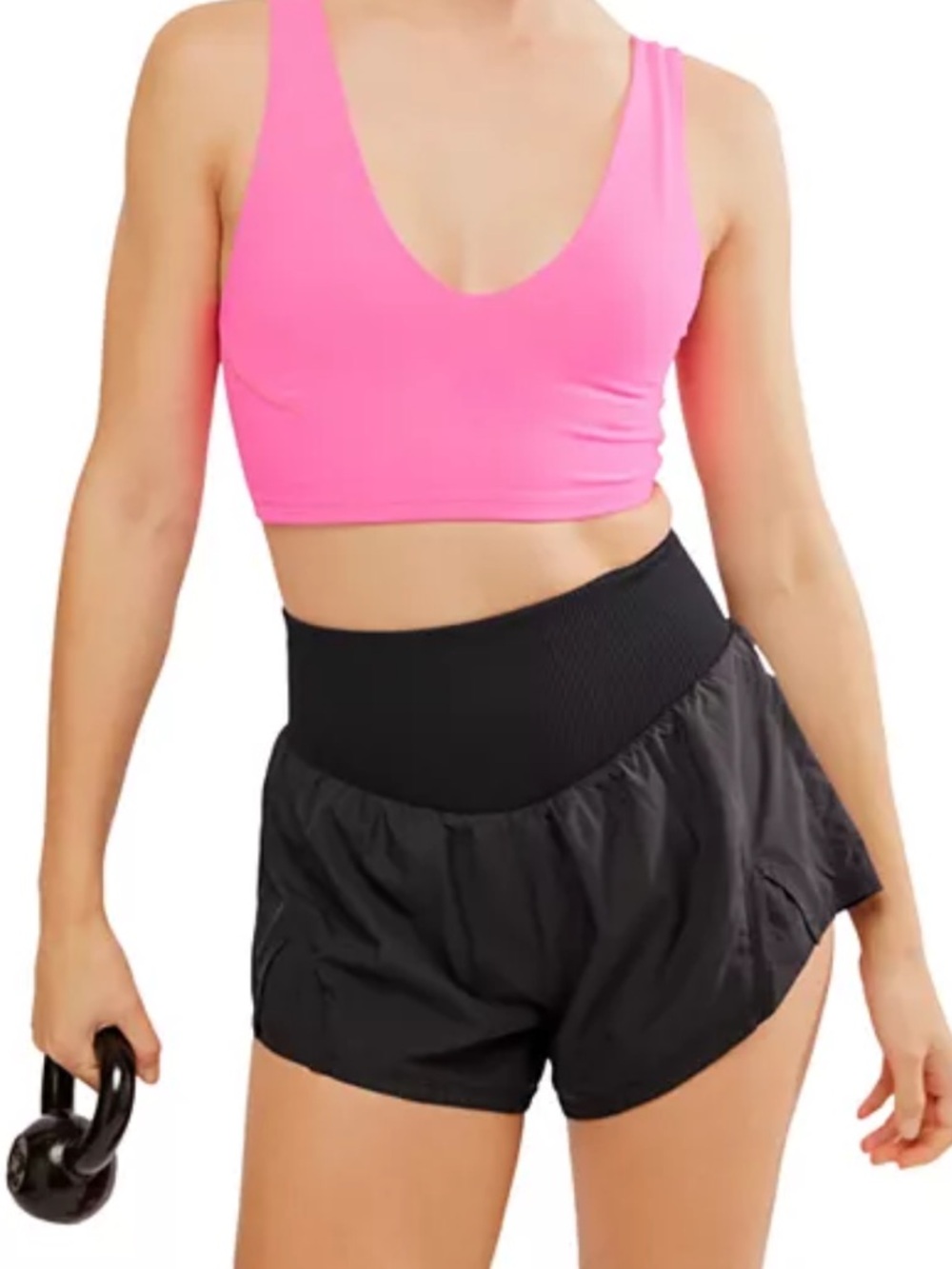 Free People Carpe Diem Shorts Black